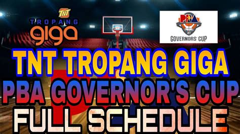 TNT Tropang GIGA Full Lineup, Game Schedule, .